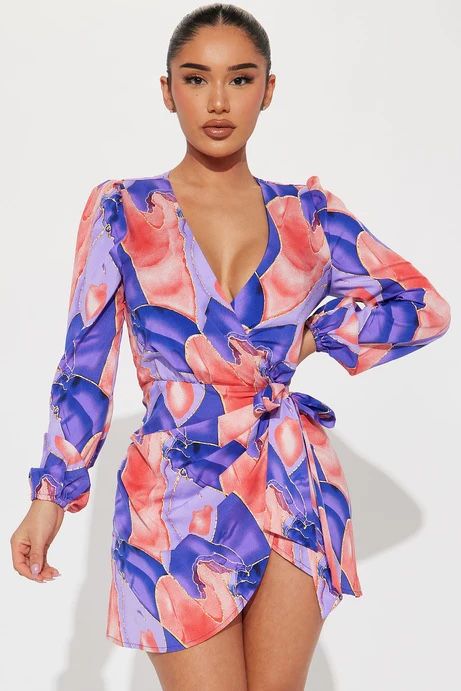 Fashion Nova Wrap Dress / Vestido