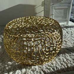 Gold Coffee Table 