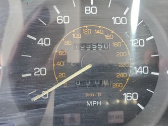 1990 toyota supra turbo cluster