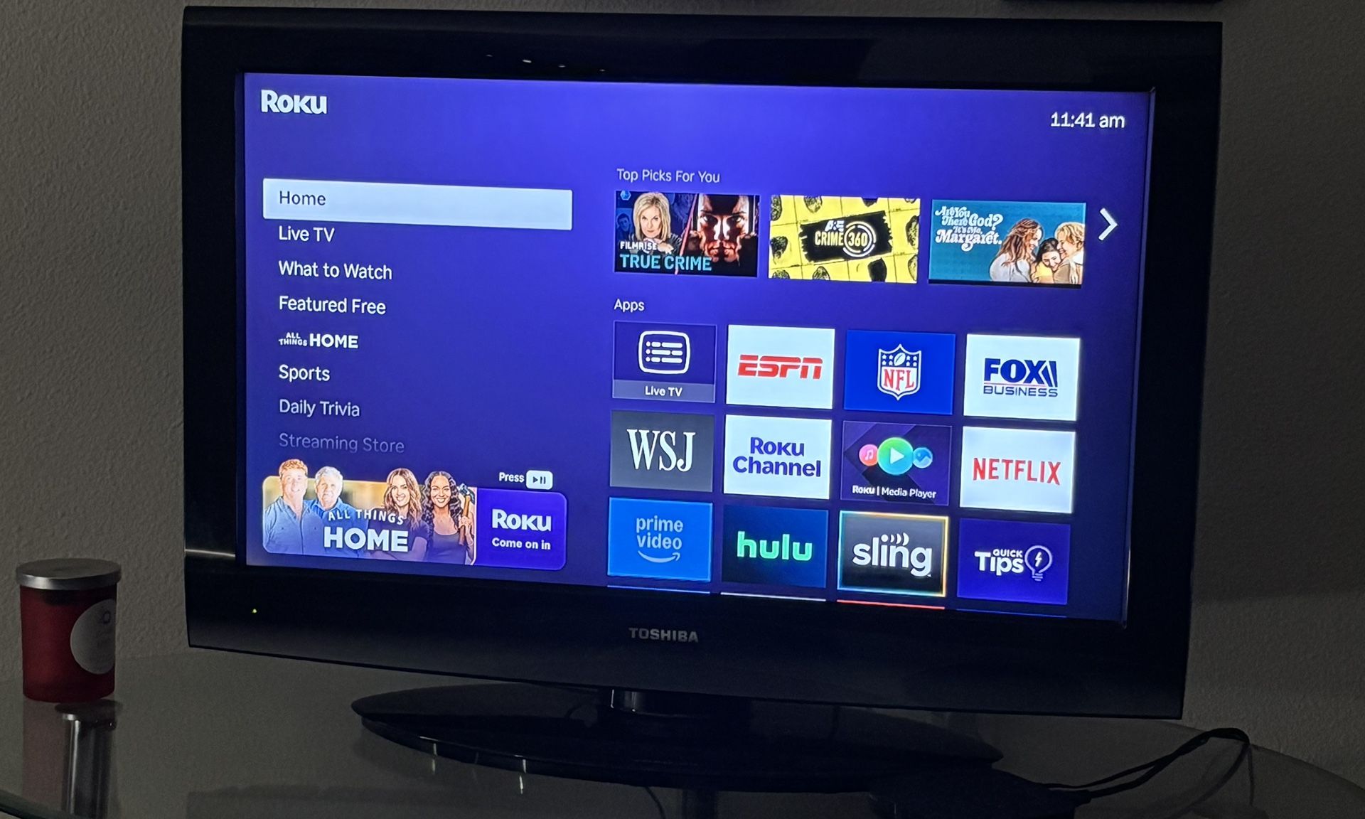 Toshiba 32 inch TV