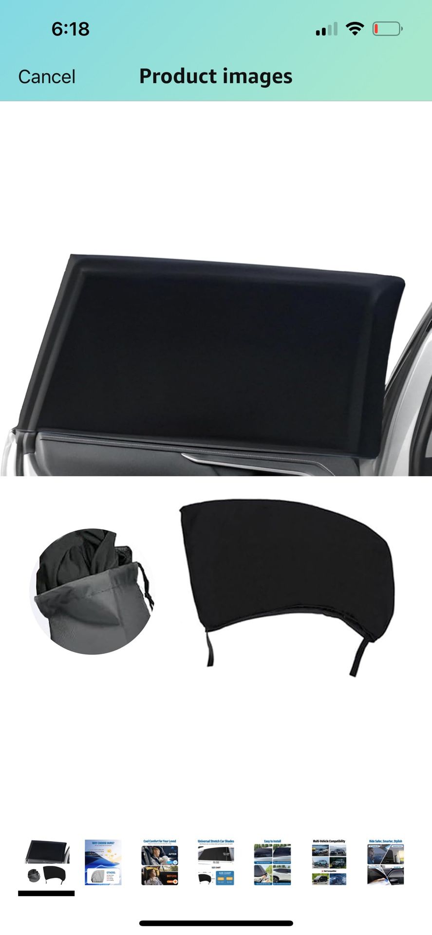 Car Window Shades 2 Pack