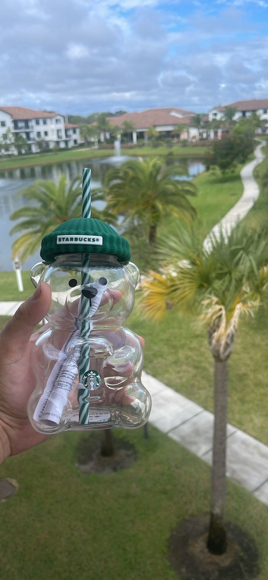 Starbucks Bearista Glass Bear