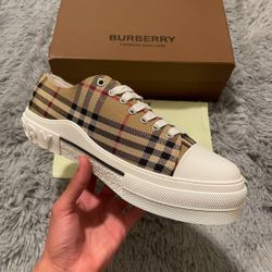 Burberry Check Converse Shoes