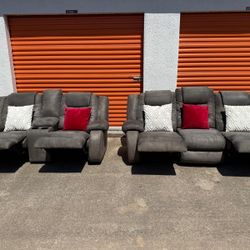 Set Couché Reclinable Cero Detalles Precio Firme No Pillow Decoración 