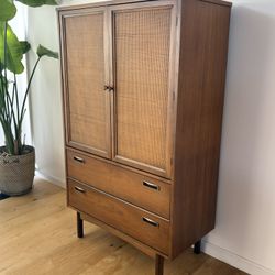 Mid Century Walnut Armoire