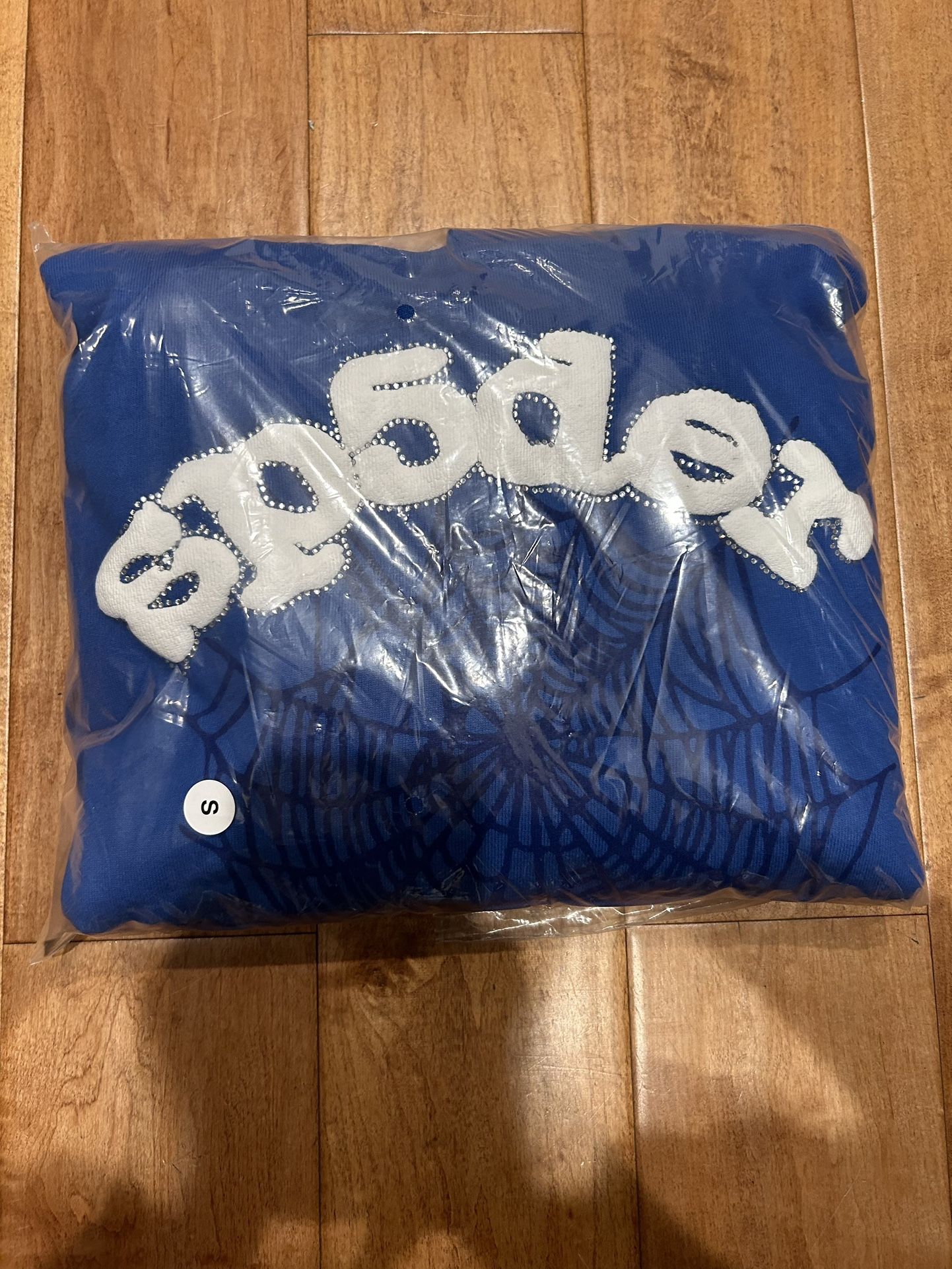 Sp5der Royal Blue Rhinestone Hoodie Brand New for Sale in Los Angeles ...