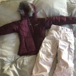Girls Snow Jacket and Pants