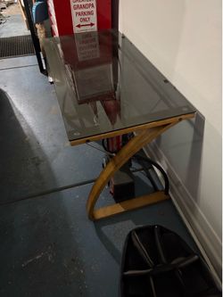 Glass table