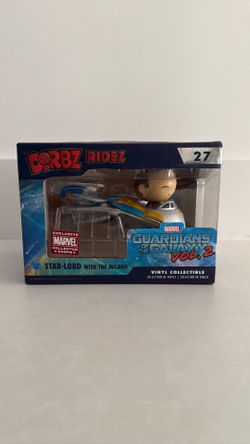 Funko Dirbz Ridez Marvel Guardians Of The Galaxy Vol 2 Star Lord With The Milano