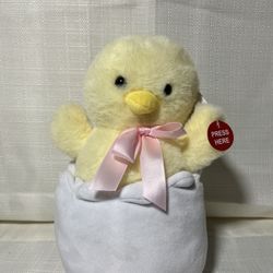 Ty Beanie Baby or Ty Buddy Eggbert the Chick plush toy