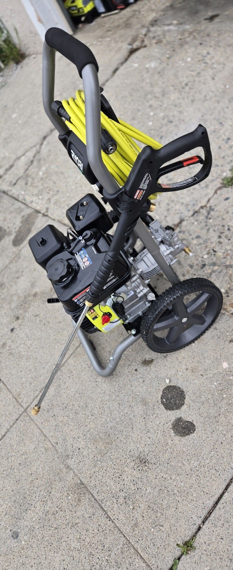 Roby Power Wsher Gas