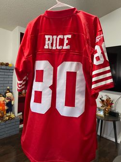 Reebok Jerry Rice #80 San Francisco 49ers Jersey
