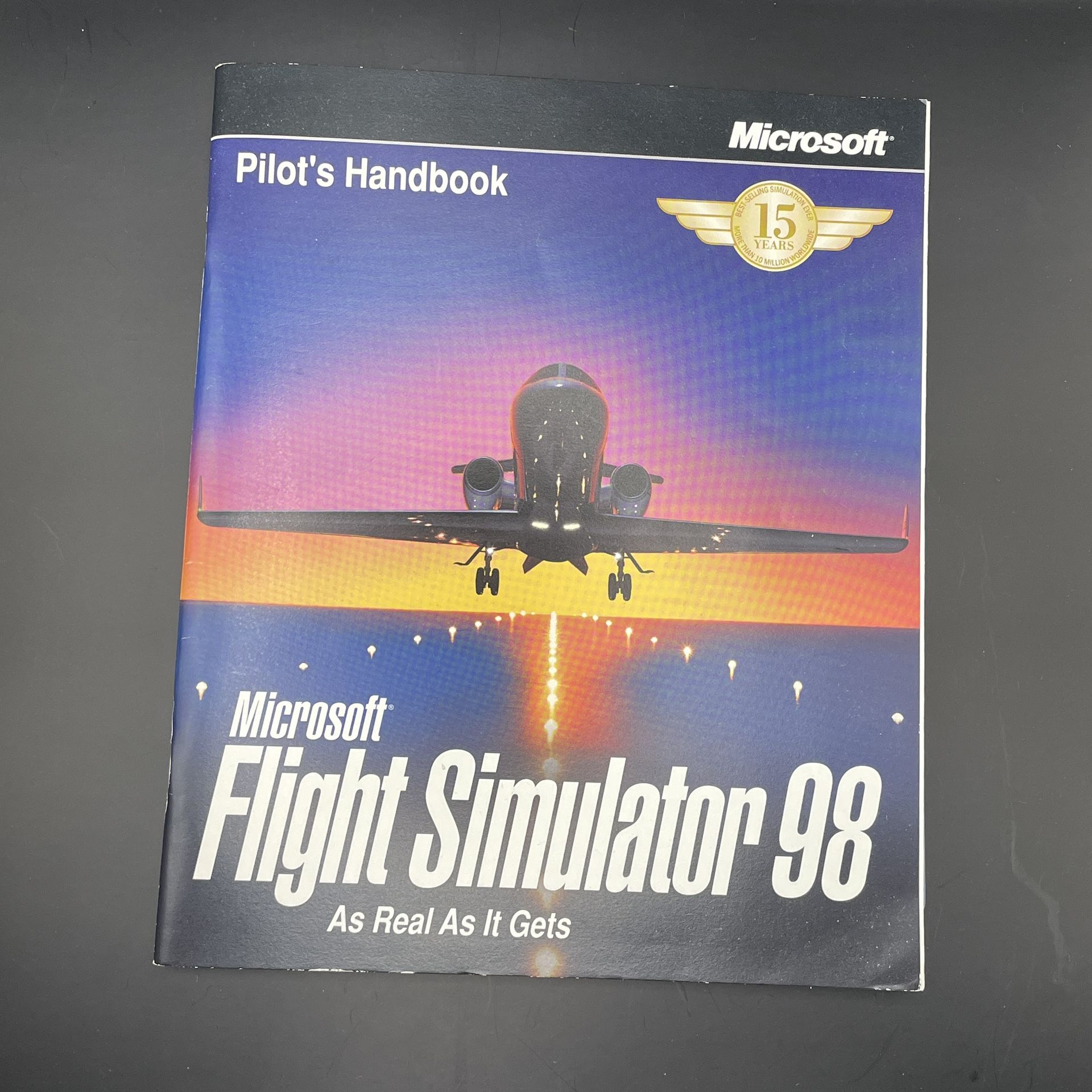 Manual Only Microsoft Flight Simulator Manuals 1998 Pilots Handbook