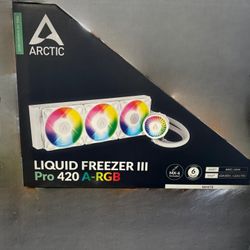 Artic liquid freezer III Pro 420 a-rgb  AIO WATER COOLER