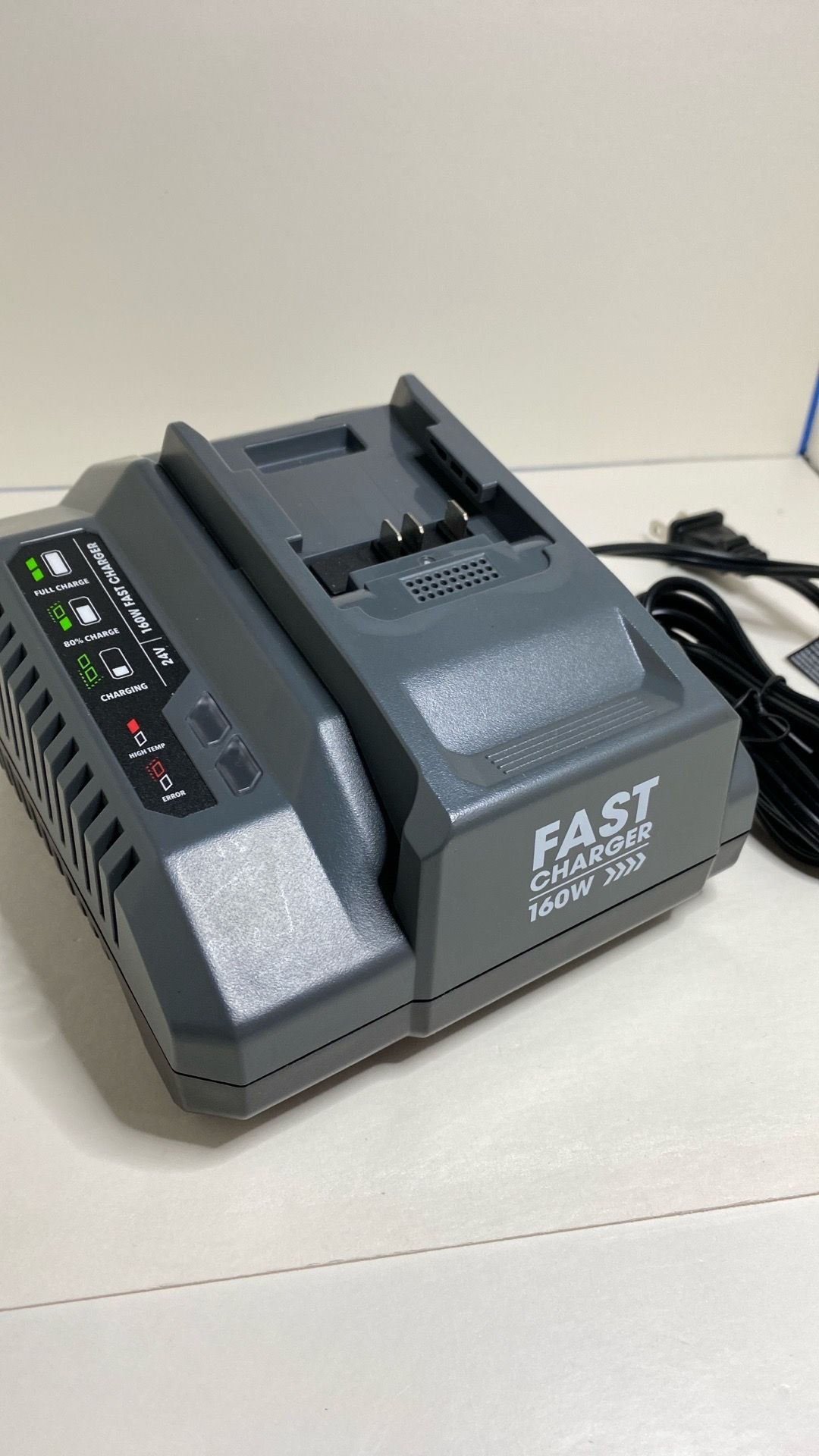 Flex fast charger. 160 watt