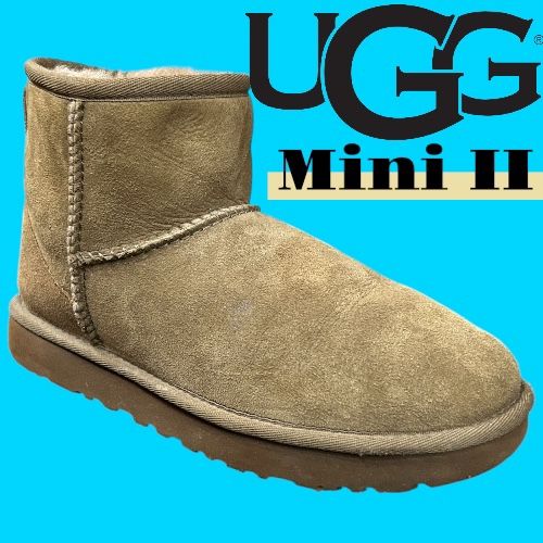 UGG Boots Mini II 2 Booties Antilope Sheepskin Caribou Gift