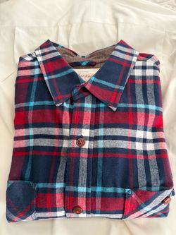 Weatherproof Vintage Mens Casual Flannel Plaid Shirt