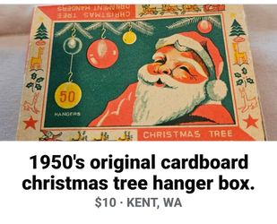 1950s cardboard box