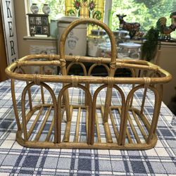 Rattan Magazine/ Album Rack