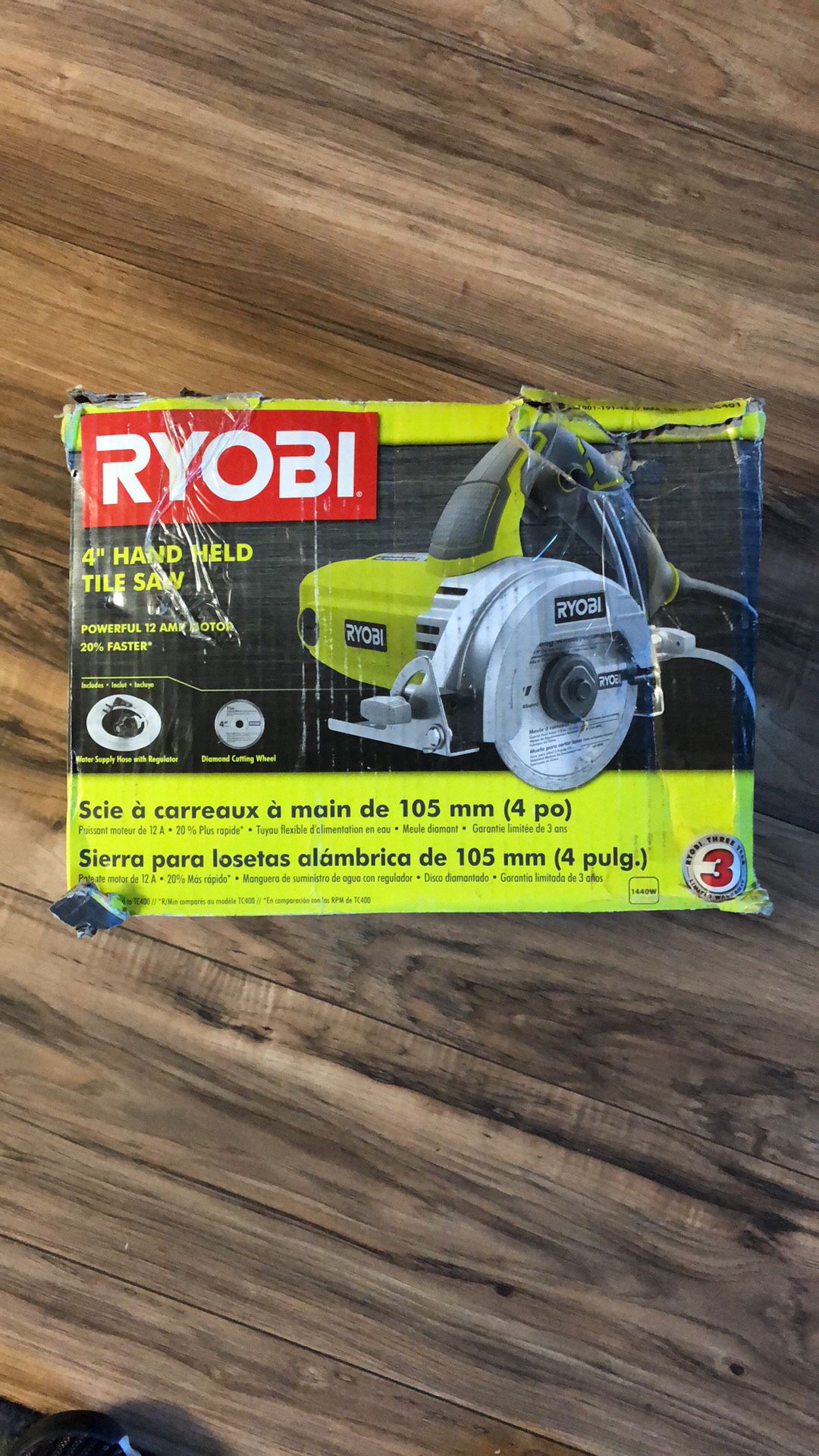 RYOBI 4 in. Tile Saw 💥 check my list of publications💥