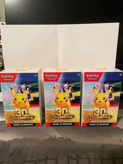 !EMPTY! Pokémon TCG 30th Celebration Booster Bundle