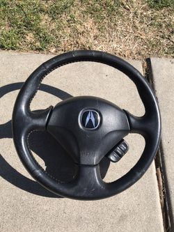2002 2003 2004 2005 2006 Acura RSX DC5 JDM Black Steering Wheel