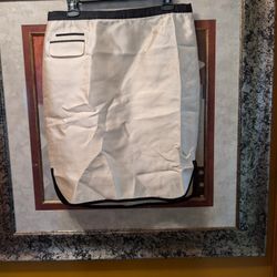 J Crew Off White Skirt with Black Trim