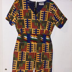 Lot Of 5 African Print Clothing Lot