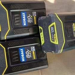 Kobalt KB280-06 80V 2Ah Cordless Power Equipment Battery