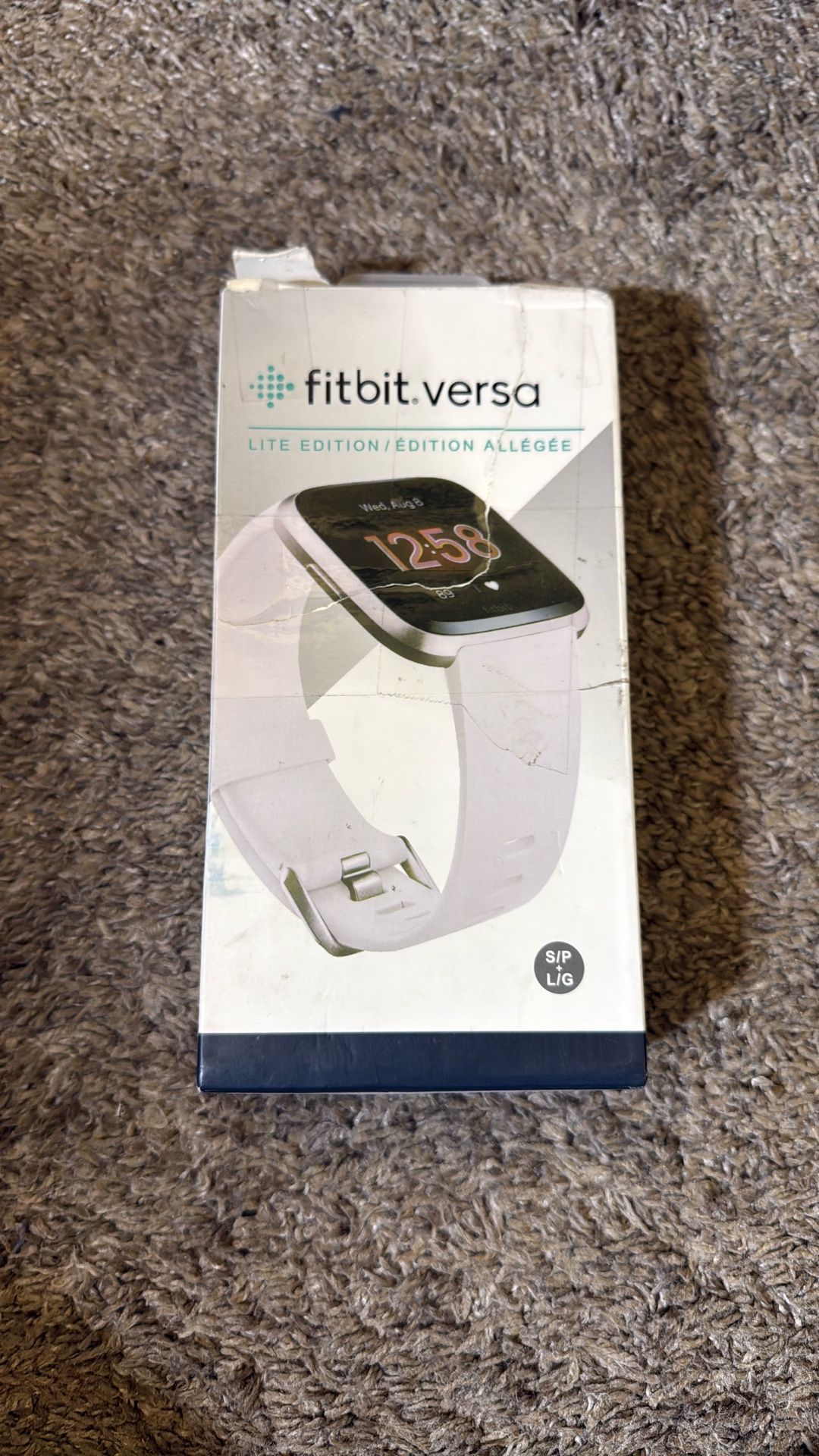 Fitbit Versa Lite Edition Smart Watch,GPS, One Size (S and L Bands Included)