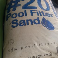 Pool Filter Sand  ( 4 Bags)