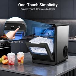 Taking All Offers Moving Sale Nugget Ice Machine Maker Water Tank 44Lbs/24H  Fast Ice in 6 Mins, Self-Cleaning & Ultra Quiet for Home Retail $185  