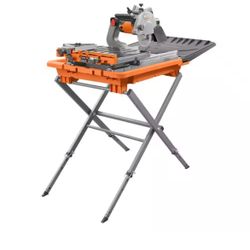 RIDGID RIDGID 12 Amp 8 in. Blade Corded Wet Tile Saw with Extended Rip