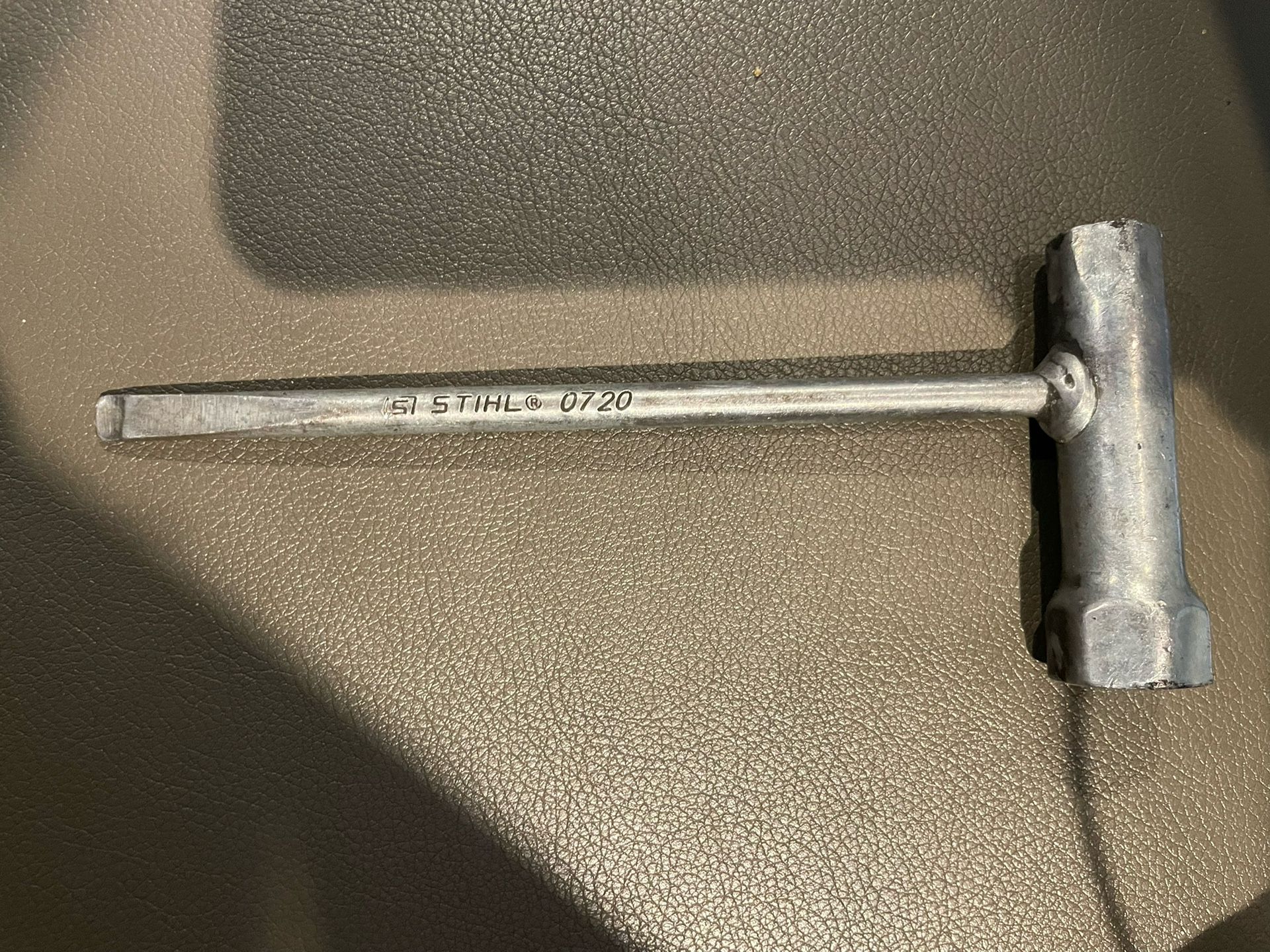 Stihl Chainsaw T Wrench 0720 Spark Plug Screw Driver Nut Driver Used