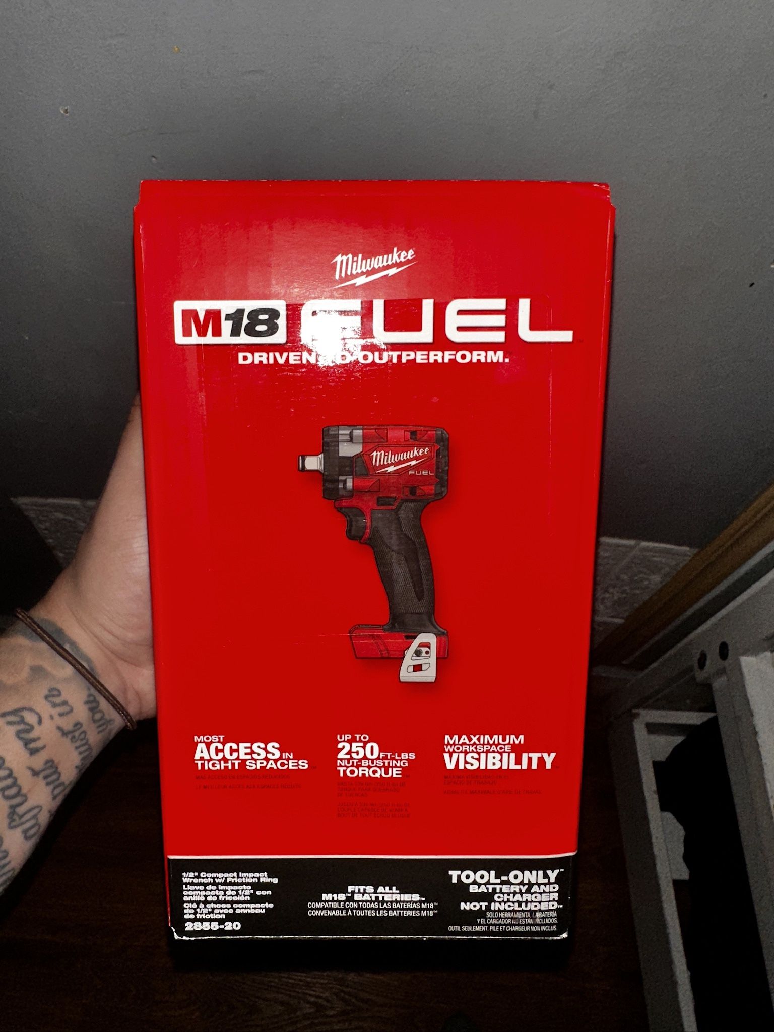 Milwaukee 1/2 Drive Compact Impact Drill Brand New In Box 