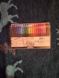 Zebra Pen Sarasa Clip Retractable Gel Pen, 0.5mm Fine Point