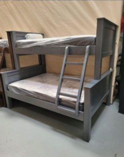 Bunk Beds / Literas Twin Full Madera 100% Pinewood