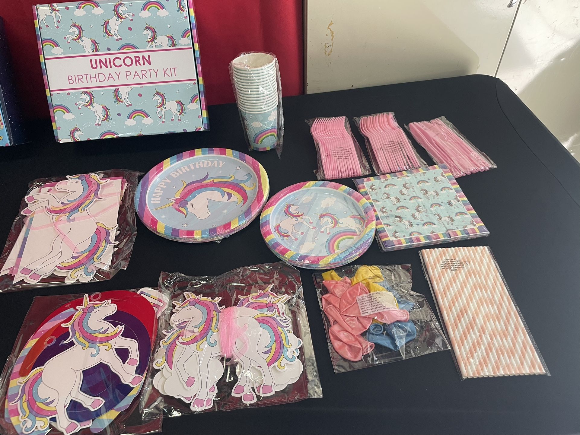Unicorn Themed Party Kits