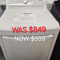7.3 Cu. Ft. Vented Electric Dryer In White With Sensor Dry