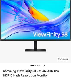 🔥 SAMSUNG VIEWFINITY S8 32" 4K MONITORS — $350 EACH — 2 AVAILABLE 🔥
