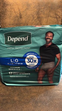 Depends  adult underwear