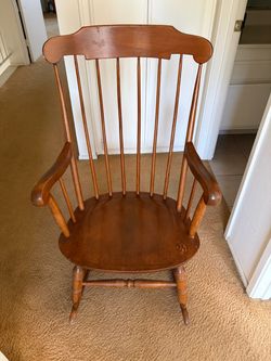Antique 1980’s wooden Rocking Chair