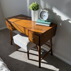 Wood Makeup Vanity Or desk 