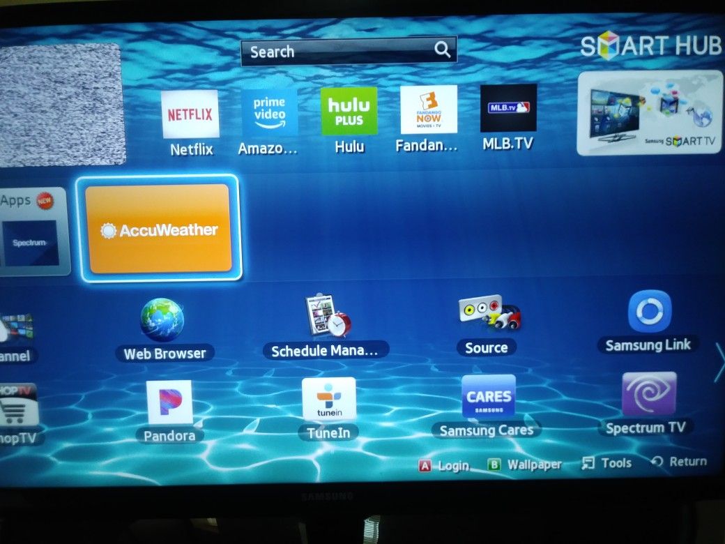 Samsung Smart Hub Tv 32"