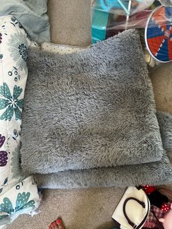 Gray rug
