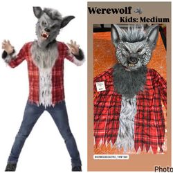 Werewolf 2 Piece Halloween Costume