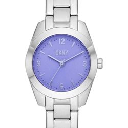DKNY Nolita Three-Hand Stainless Steel Watch NY6649