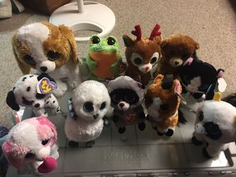 TY beanie boo animals