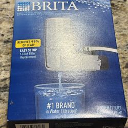 Brita faucet filtration system new in box 