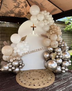 Boho Balloon Backdrop
